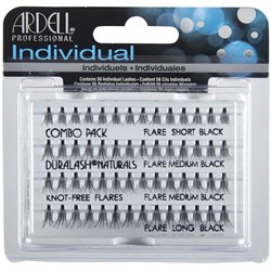 Extensions - Individual - Combo Black - Knot Free Flares 